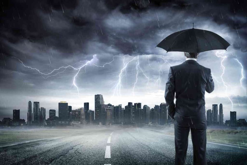 La vida te envía rayos y tormentas, para que despiertes. 