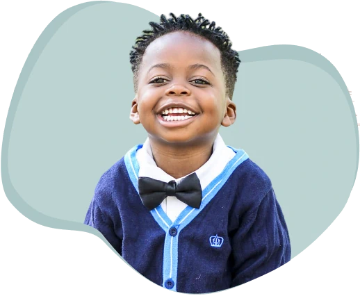 A smiling child